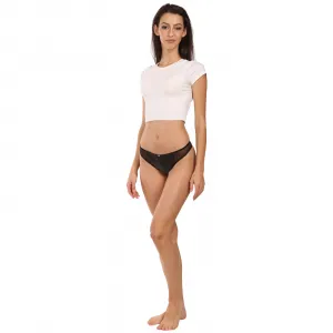 3PACK dámske tangá BOSS čierná (50550374 001) M