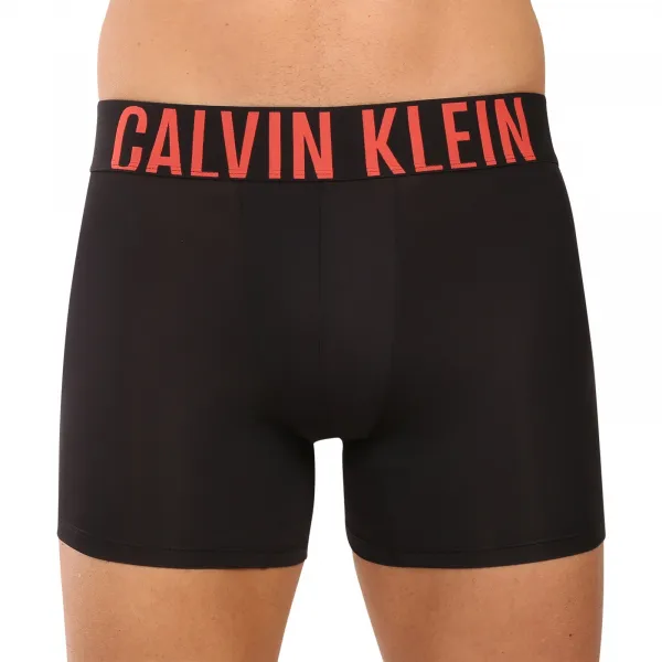 3PACK pánske boxerky Calvin Klein čierne (NB3612A-2QS) M, trenky