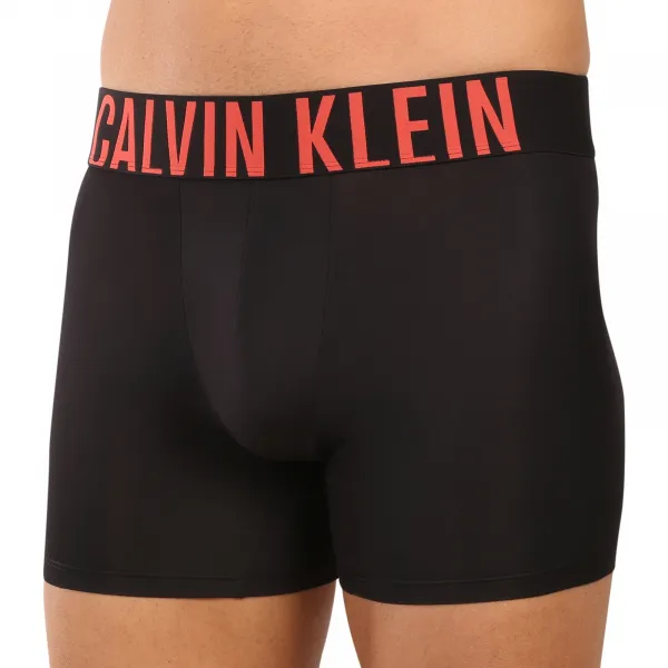 3PACK pánske boxerky Calvin Klein čierne (NB3612A-2QS) M, trenky