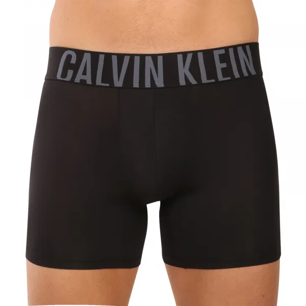 3PACK pánske boxerky Calvin Klein čierne (NB3612A-2QS) M, trenky