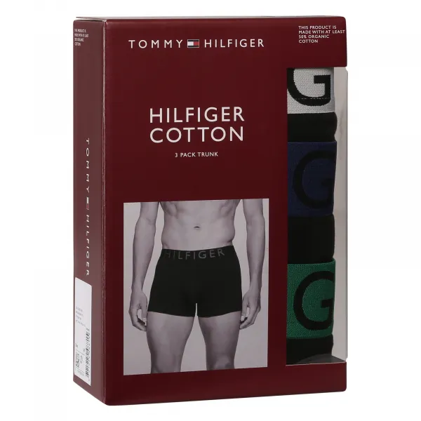 3PACK pánske boxerky Tommy Hilfiger čierné (UM0UM03465 0T0) M, trenky