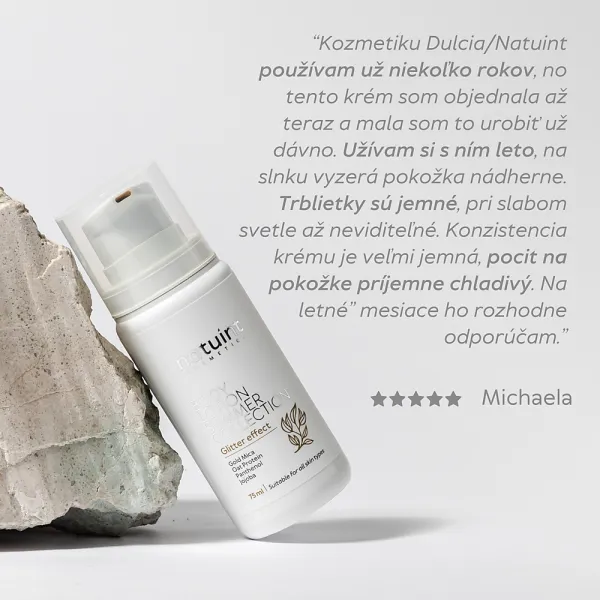 Natuint cosmetics - Letný hydratačný krém - Perleť