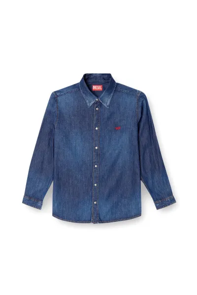 Košeľa Diesel D-Simply Shirt Blue