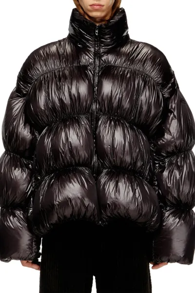 Bunda Diesel W-Choco Jacket Black