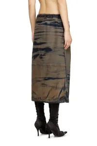 Sukňa Diesel O-Mirtow-Den Skirt Brown