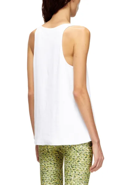 Tričko Diesel T-Ipsya-Lkds Tank Top Bright White
