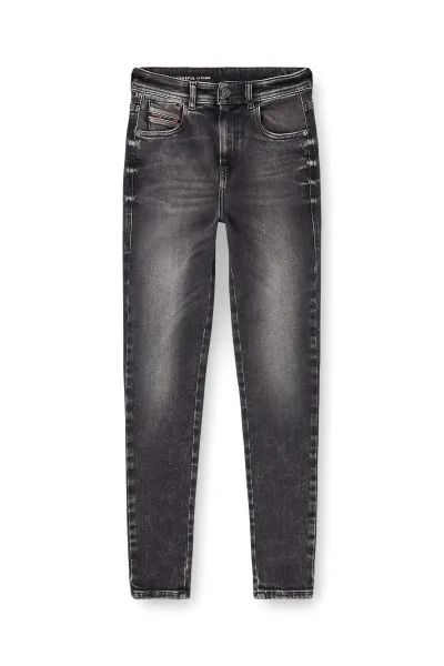 Džínsy Diesel 1984 Slandy-High Trousers Black
