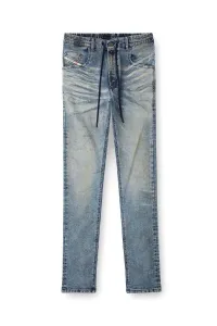 Džínsy Diesel 2032 D-Krooley-B Jogg Sweat Jeans Blue