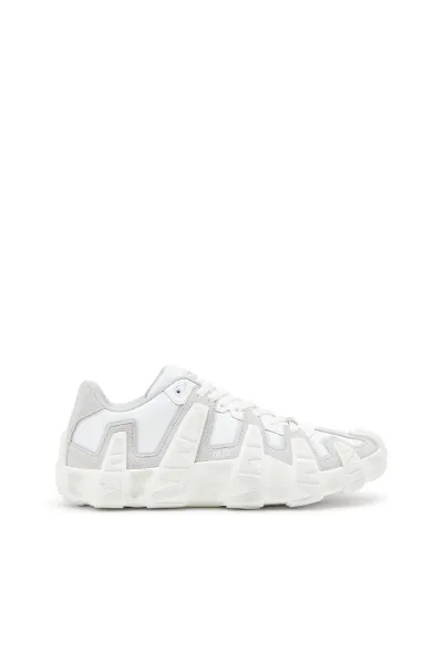 Tenisky Diesel Griffe S-D-Griffe Low Sneakers Bright White/Gray Violet