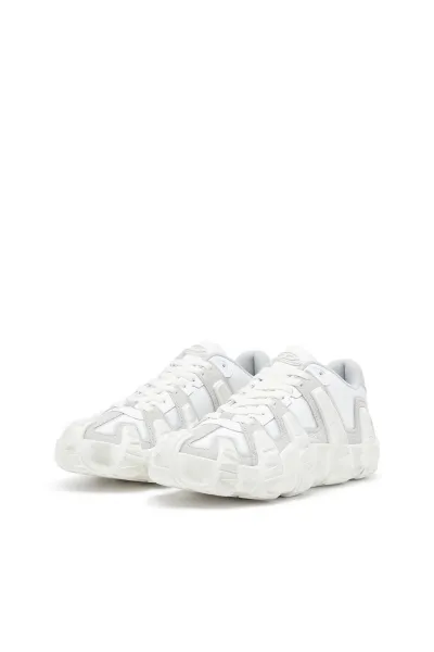 Tenisky Diesel Griffe S-D-Griffe Low Sneakers Bright White/Gray Violet