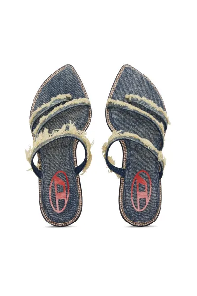 Sandále Diesel Havanna D-Havanna Kittie Sandals Blue Denim/Amber