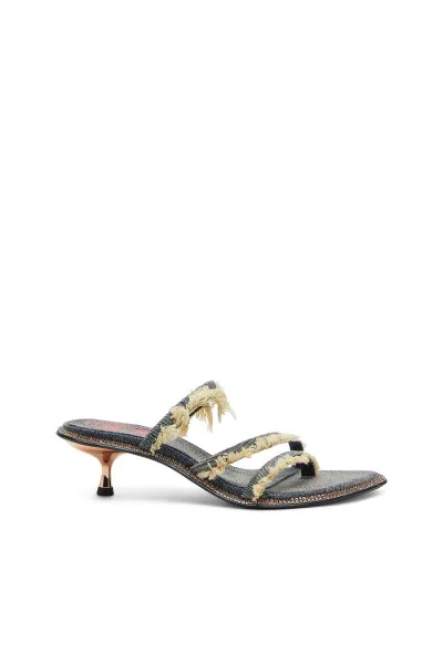 Sandále Diesel Havanna D-Havanna Kittie Sandals Blue Denim/Amber