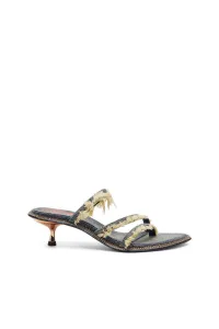 Sandále Diesel Havanna D-Havanna Kittie Sandals Blue Denim/Amber