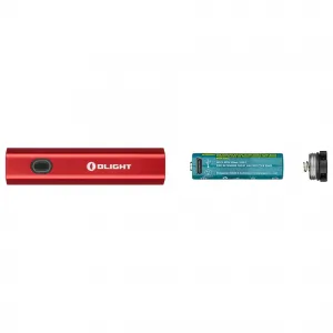 Diffuse (Red) OLIGHT 3.6V 920mAh 14500 Rechargeable