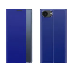 MG Sleep Case knižkové puzdro na iPhone 16e, modré