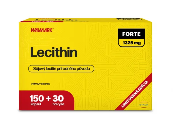 WALMARK Lecithin Forte 1325 mg 150 + 30 kapsúl NAVYŠE