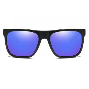 DUBERY Newton 8 slnečné okuliare, Black & Blue / Blue (GDB010C08)