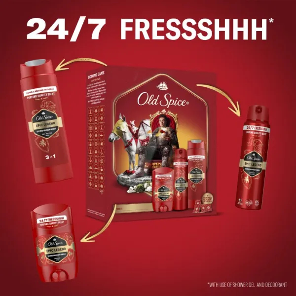 Old Spice Epic Legend Knight darčeková sada pre mužov