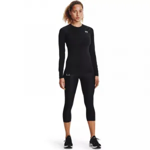 Dámske kompresné tričko s dlhým rukávom UNDER ARMOUR UA HG Authentics Comp LS-BLK