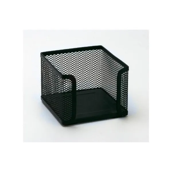 Drôtený stojan na blok `kocka` Sakota 105x80x105mm čierny