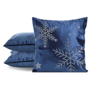 Obliečka na vankúš CHRISTMAS ROYAL2 granátová / strieborná