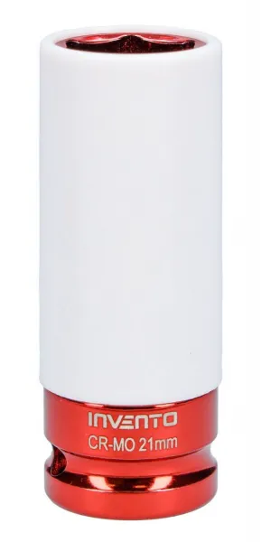 Rázová hlavica pre ALU disky INVENTO 1/2" – 21 mm (s ochranným plášťom)