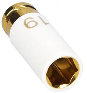 Rázová hlavica pre ALU disky INVENTO 1/2" – 19 mm (s ochranným plášťom)