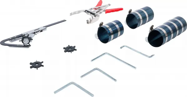 BGS Technics Sada na piestne krúžky (spínacie pásy 53–175 mm, kliešte, čistič drážok)