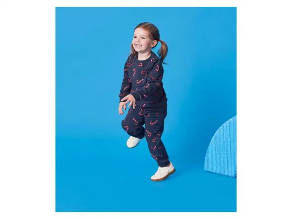lupilu® Dievčenská tepláková súprava (navy modrá, 122/128)