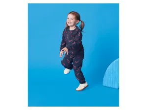 lupilu® Dievčenská tepláková súprava (navy modrá, 122/128)