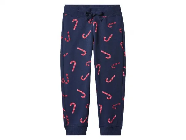 lupilu® Dievčenská tepláková súprava (navy modrá, 122/128)