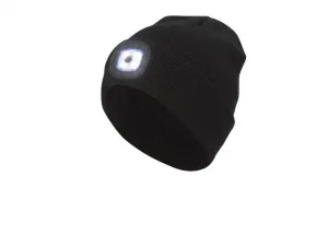 Crivit Pletená čiapka s LED čelovkou