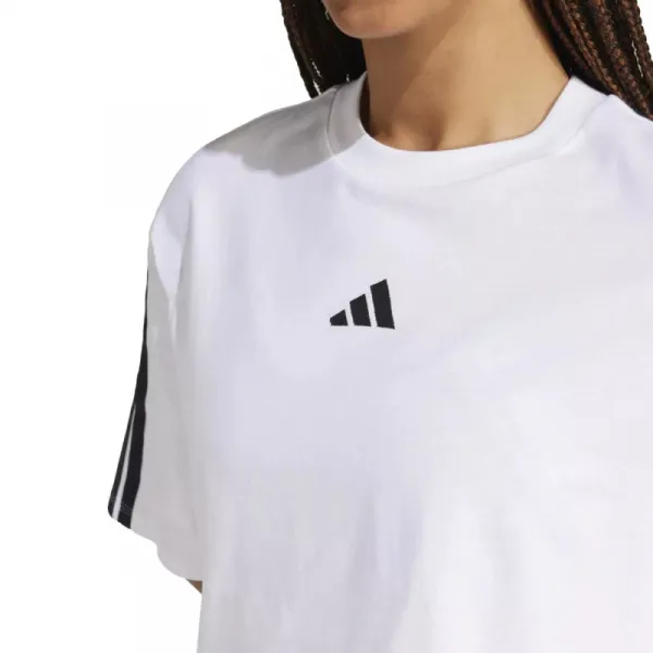 Dámske tričko s krátkym rukávom ADIDAS W 3S SJ TLR T WHITE BLACK