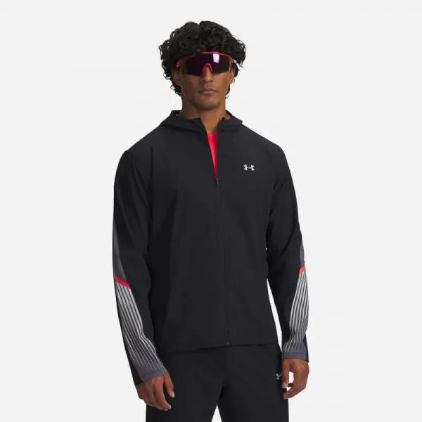 Pánska bežecká bunda UNDER ARMOUR UA Velociti Storm Hooded Jkt