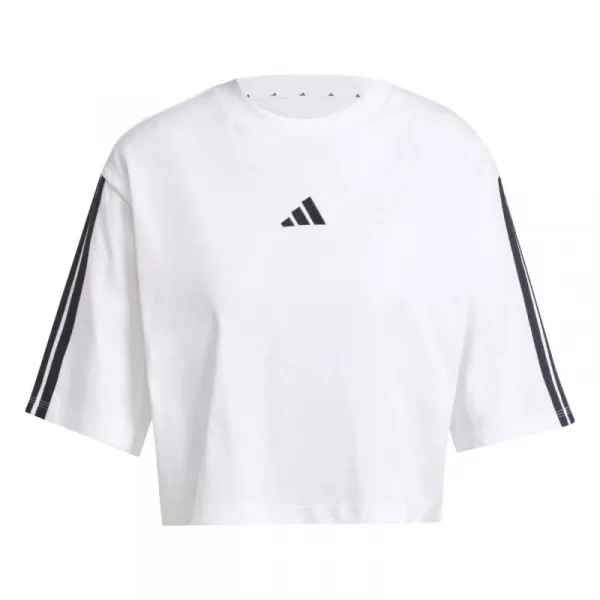 Dámske tričko s krátkym rukávom ADIDAS W 3S SJ TLR T WHITE BLACK