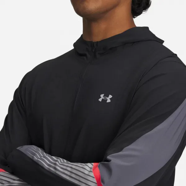 Pánska bežecká bunda UNDER ARMOUR UA Velociti Storm Hooded Jkt