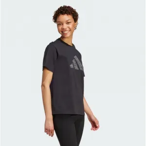 Dámske tričko s krátkym rukávom ADIDAS W ANIMAL T BLACK