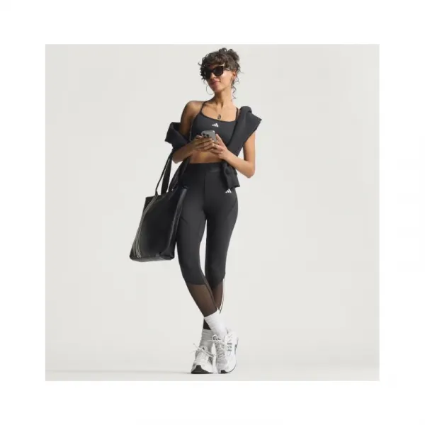 Dámske legíny ADIDAS HYGLM 1 1 L BLACK WHITE