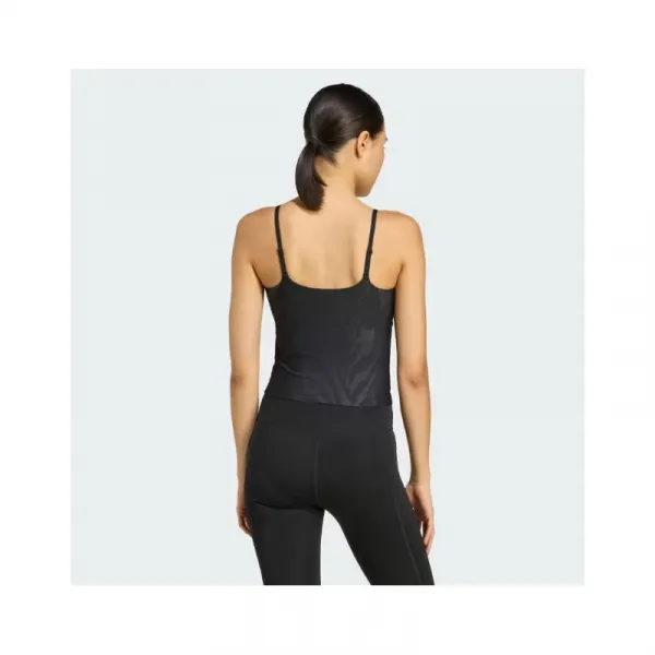 Dámske tréningové tielko ADIDAS OPT AOP LS TANK BLACK