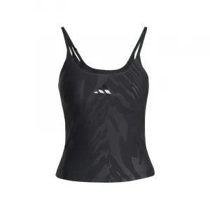 Dámske tréningové tielko ADIDAS OPT AOP LS TANK BLACK