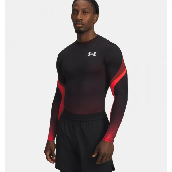 Pánske kompresné tričko s dlhým rukávom UNDER ARMOUR UA Heatgear Sub Crew LS