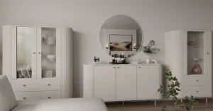 ArtLemp Komoda VAOLIA 2F3S  | pieskovo béžová
