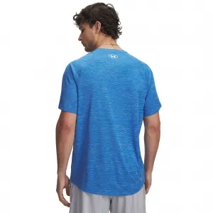 Under Armour TECH TEXTURED Pánske tričko, modrá, veľkosť