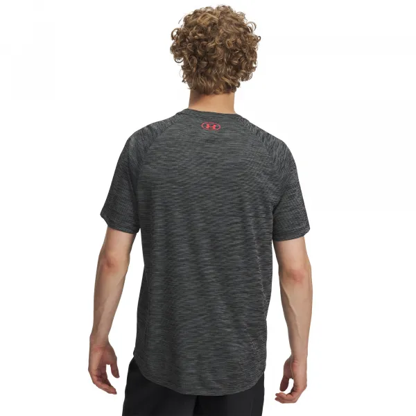 Under Armour TECH TEXTURED Pánske tričko, čierna, veľkosť