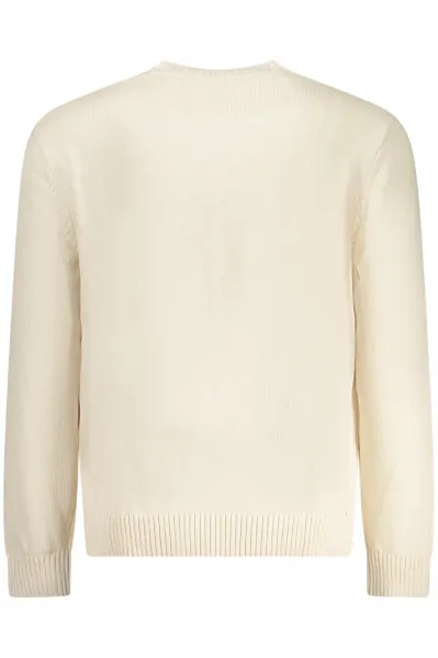 TOMMY HILFIGER MEN'S BEIGE SWEATER