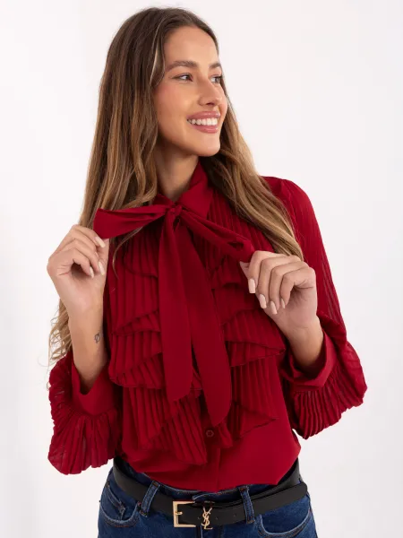 Shirt-MI-KS-A2818.09-burgundy