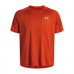 Under Armour TECH TEXTURED Pánske tričko, oranžová, veľkosť