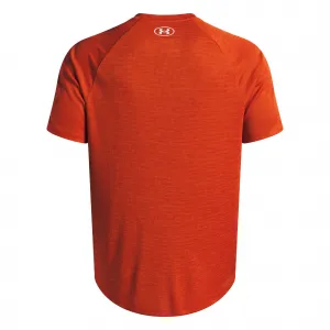 Under Armour TECH TEXTURED Pánske tričko, oranžová, veľkosť