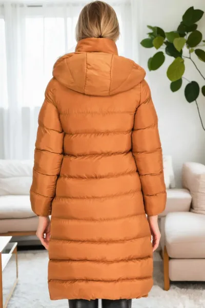Z9719 DEWBERRY WOMEN'S COAT-TAN