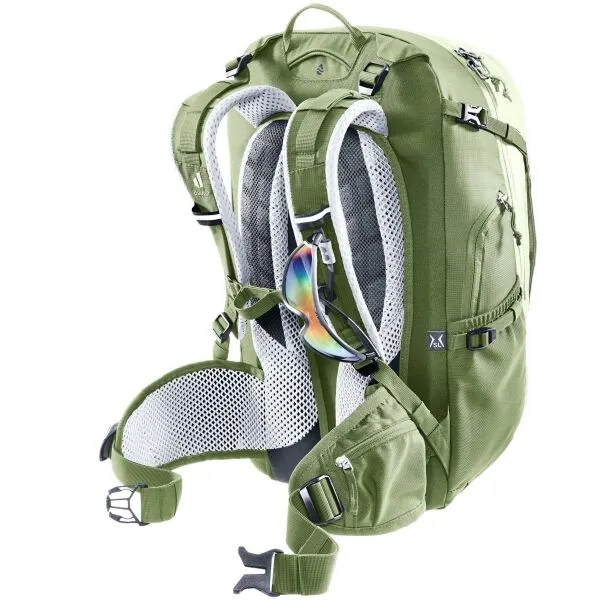 DEUTER TRANS ALPINE 28 SL Cyklistický ruksak, zelená, veľkosť
